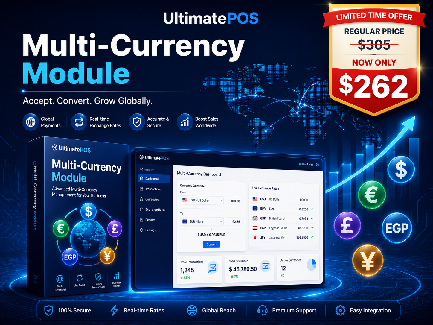 MultiCurrency Module For Ultimatepos